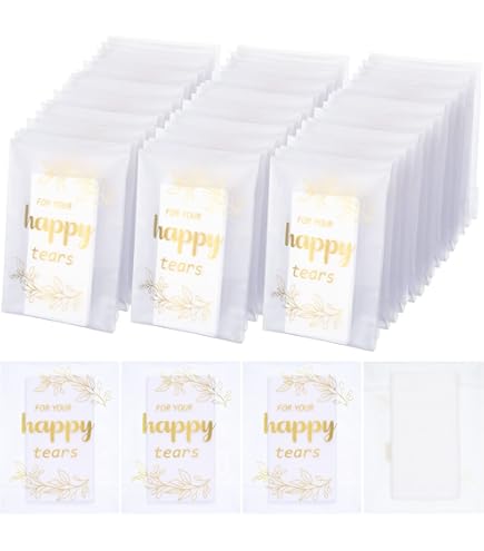 100 Bulk Wedding Tissue Packs Facial Tissues Travel Size