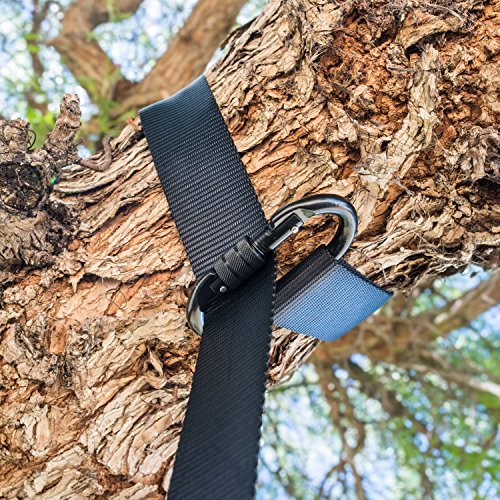 Tree Swing Hanging Kit Set for Adults and Kids 6 Ft. Long - 100% Waterproof and USA Certified Safe - Military Grade Hold Strength of Up to 500 lbs - Best Outdoor Hanging Straps for Tire & Disc Swings