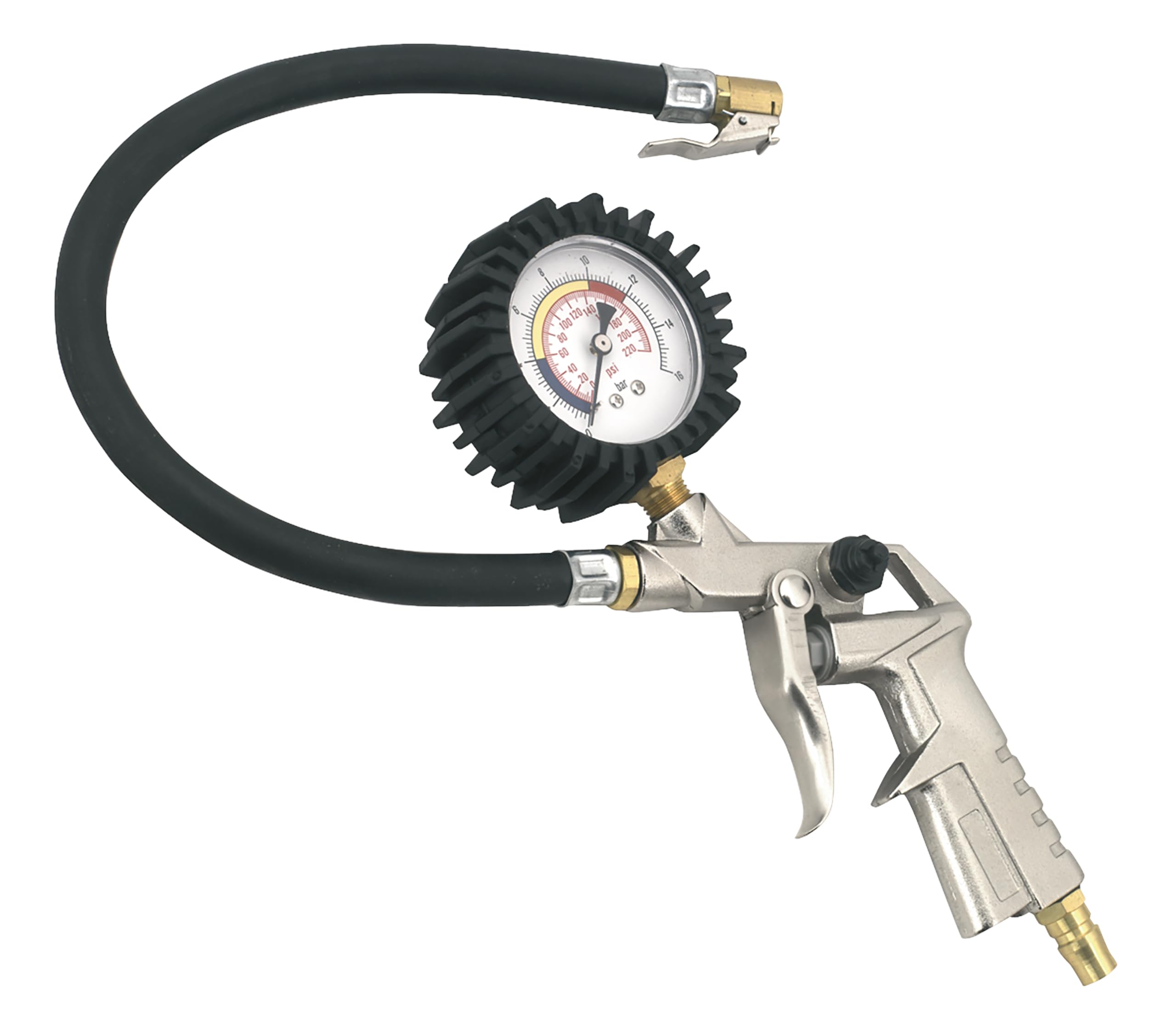 Sealey Sa924 Tyre Inflator With Clip-On Connector