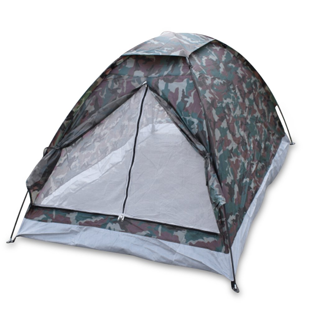 TOMSHOO Tienda de Campaña de Camuflaje Portable Impermeable de Sola Capa para