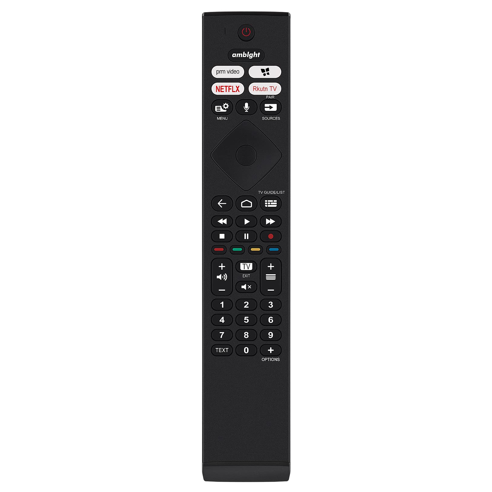 VINABTY 398GM10BEPHN0041SY 398GM10BEPHN0040SY Replacement Voice Remote Compatible with PHILIPS TV 65OLED806 48OLED806 55OLED806 65OLED936 48OLED936 55OLED936