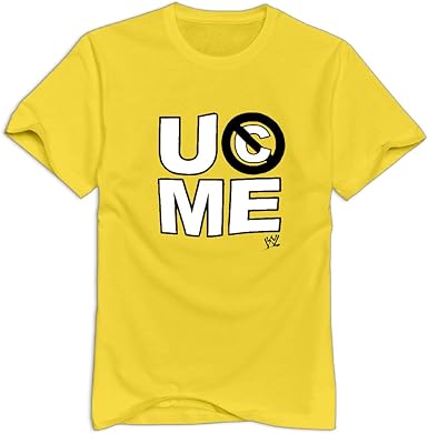 Adult John Cena Logo U C Me T Shirt Shirt Black Amazon Co Uk Clothing