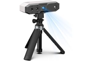 Revopoint MINI 2 3D Scanner for 3D Printing Handheld, Up to 0.02mm Precision, Industrial Blue Light, Full Color Model Scanning for Small Objects, Compatible with Win/Android/iOS/macOS, Standard