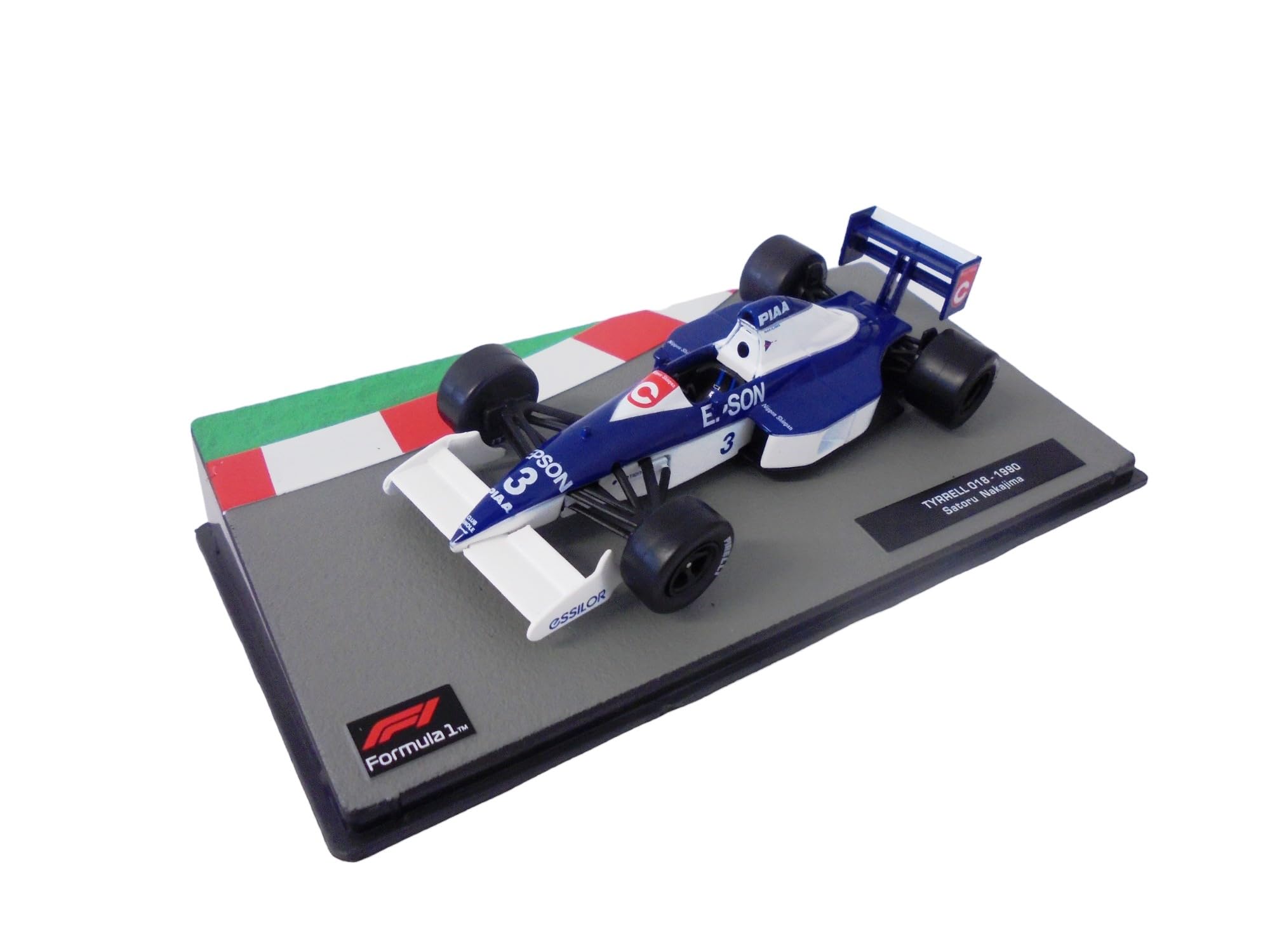 OPO 10 - Formula 1 1/43 miniature car compatible with TYRRELL 018 Satoru Nakajima 1990 - FD208