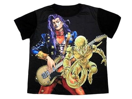 Amazon 音石明 レッド ホット チリ ペッパー Tシャツ ジョジョの