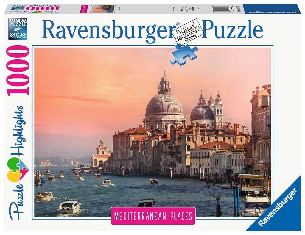Puzzle Ravensburger compatible - L'Italie méditerranéenne (1000 pièces)