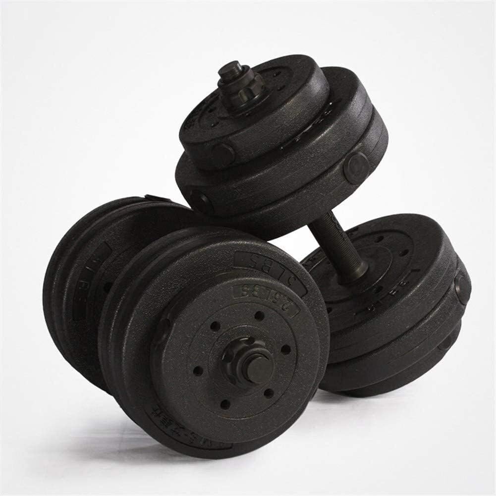 TZZ 2 Pack Fitness Dumbbells 25KG Men's Home Use Fitness Equipment Package Dumbbell Barbell Durable Dumbbells