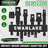 SWANLAKE 9PC Socket Adapter Set Hex Shank Impact Driver 1/4 3/8 1/2 Drill view 7