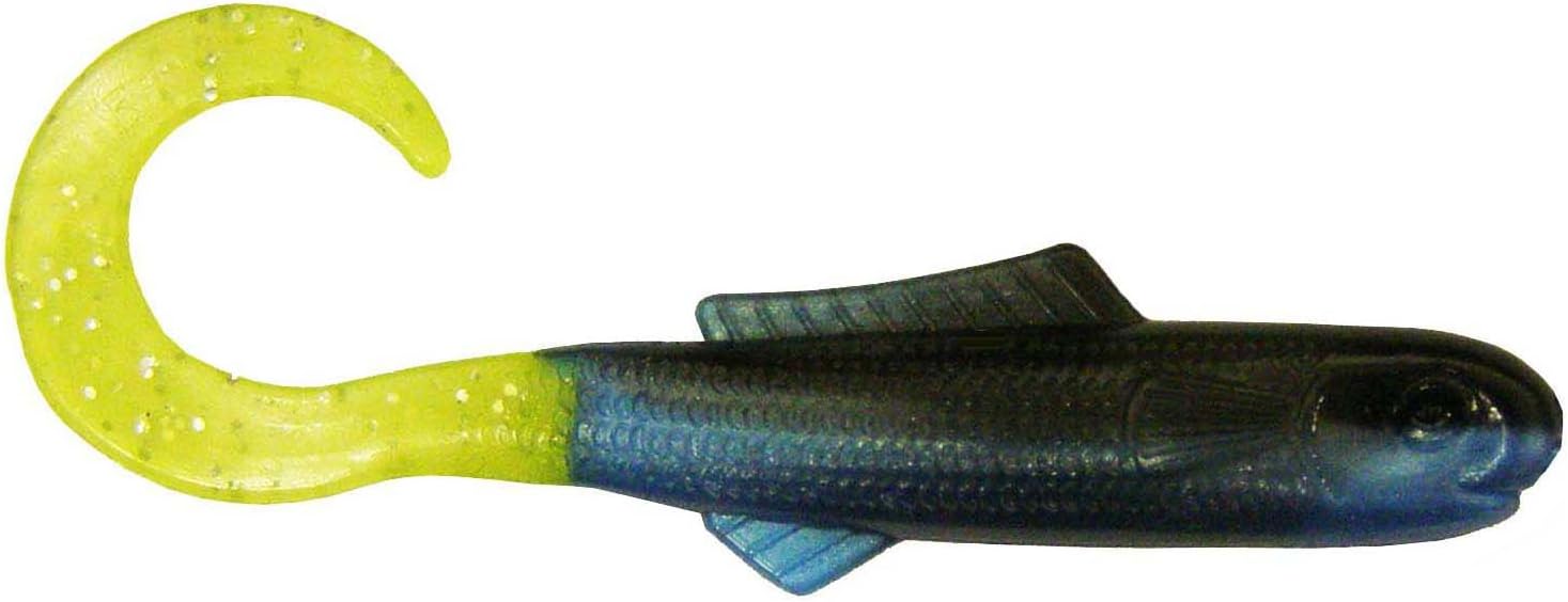Big Bite Baits BBBMINCT2509100 2.5Inch MinnowCurl Tail