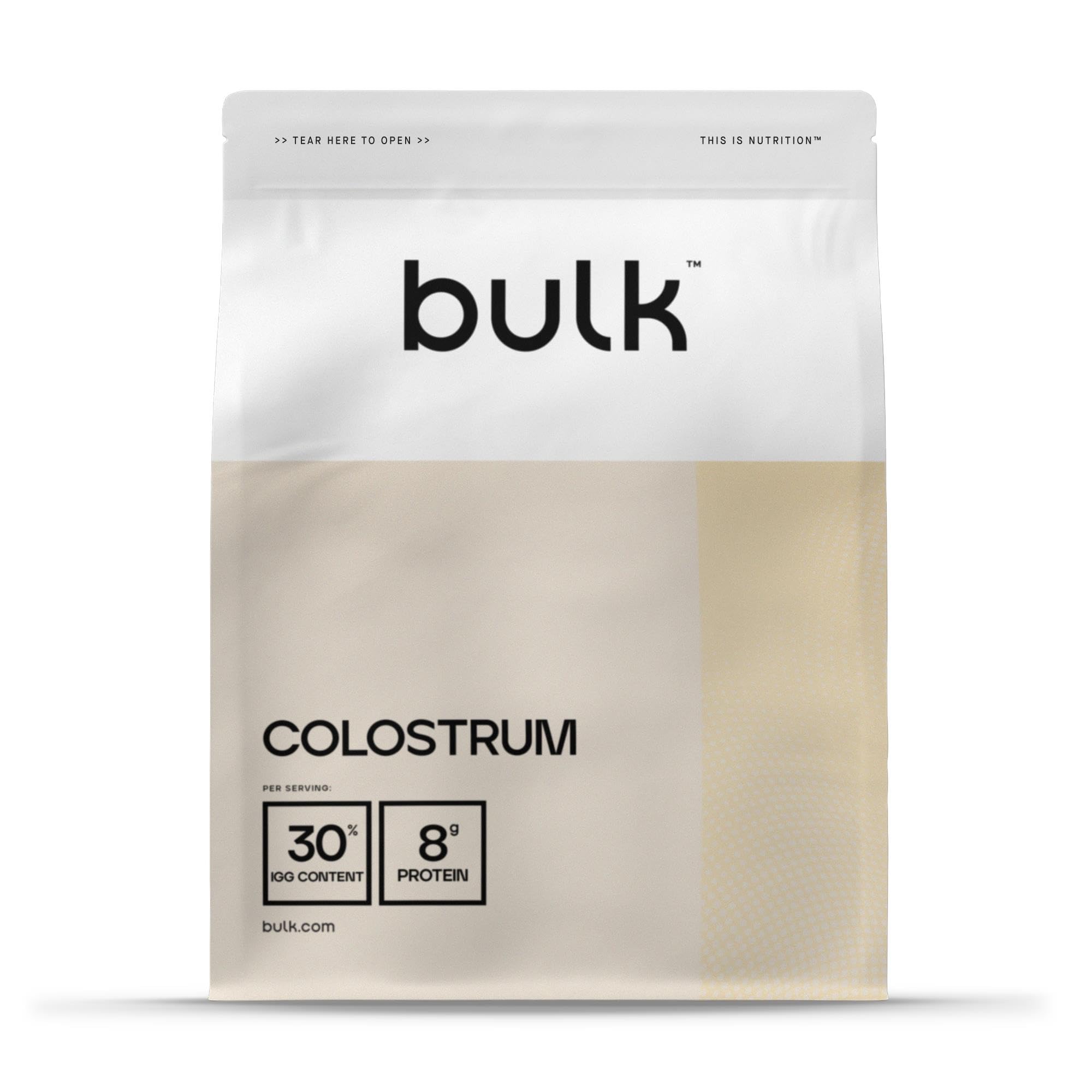 Bulk Colostrum 30% Active IGGm, 100 g, Packaging May Vary