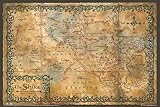 1 X The Hobbit Poster Map the Shire (36