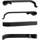 4 Pcs Tool Box Drawer Clips for Snap On Slides, Retaining Clips Replacement Parts for Large Box With Drawers