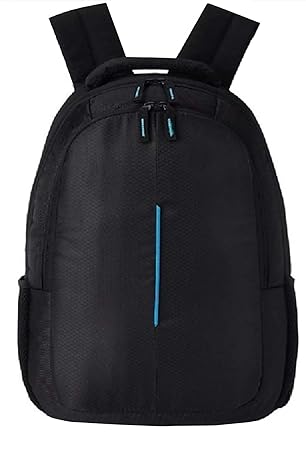 INDIAN STYLISH Black +Sky Entry Level Laptop Bag I School Bag