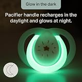 Tommee Tippee Nighttime Soothers 0-6m 6 Pack Glow in the Dark BPA Free view 4