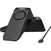TECKNET Rechargeable Door Stop Alarm, Door Stopper with 130dB Security Alarm, Wedge Door Stop with Non-Slip Silicone Base Ideal for Door Bottom, Portable Anti-Theft for Home/Hotel/Apartment (2 Pack)