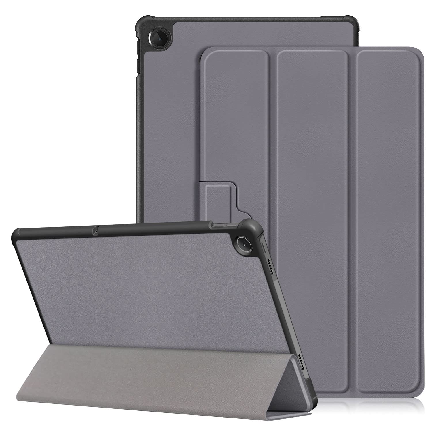DINGGUAGUA Compatible with Lenovo M10 Plus 3rd Gen 10.6 Inch Case Ultra Slim Lightweight Cover for Lenovo Tab M10 Plus 3rd Gen TB125 TB128,Gray