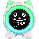 I·CODE OK to Wake Kids Alarm Clock,Toddler Sleep Training Clock with Night Light & Nap Timer,Gift for 2-10 Years Old Children