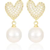 14k Gold Plated Opal Rhinestone Dangle Earrings for Women Jewelry