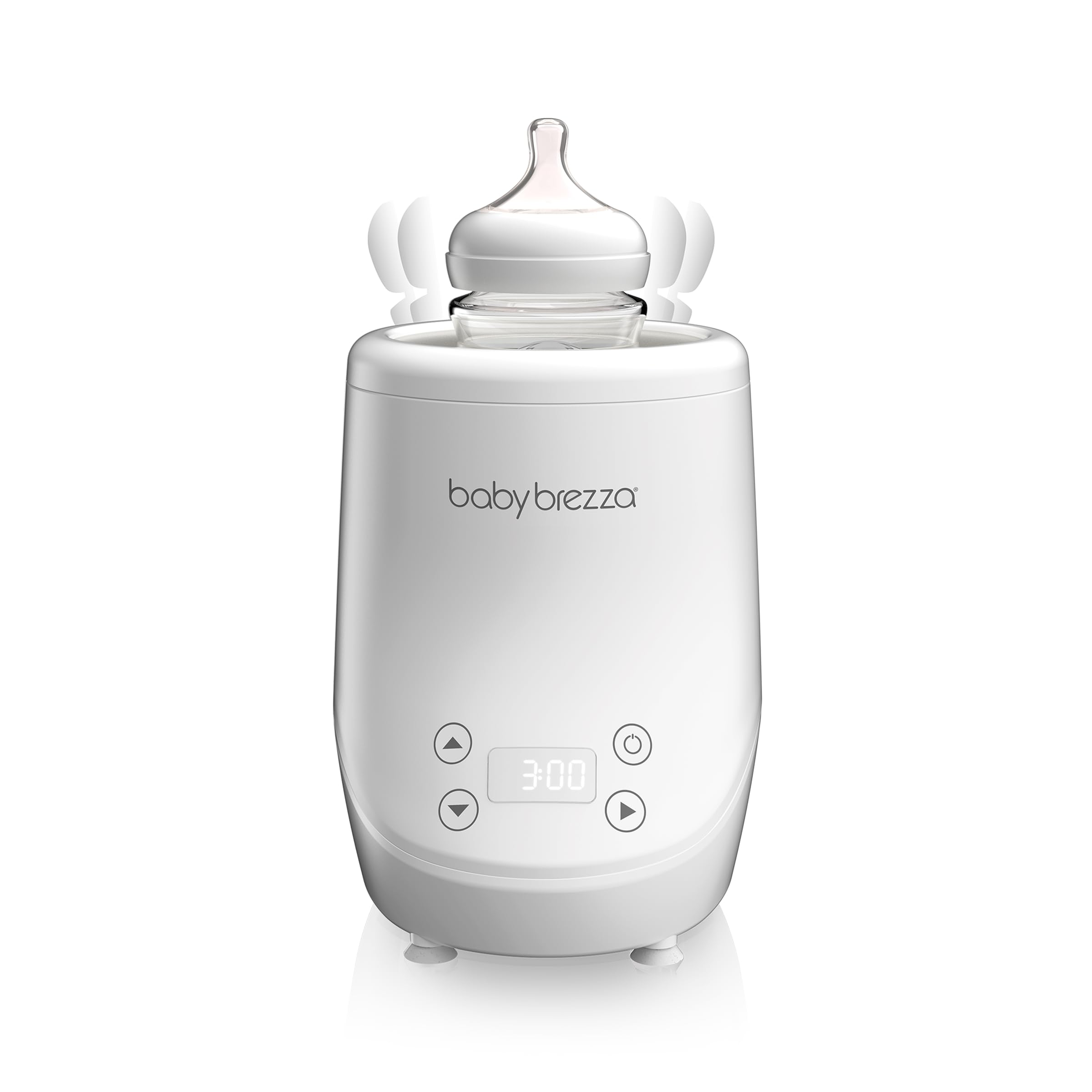 Baby Brezza AirSwirl Waterless Baby Bottle Warmer - Safely Warm Breastmilk + Formula - Bottles Stay Dry + Nutrients are Protected - Works with Nearly All Bottles
