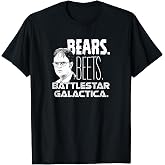 The Office Bears Beets Dwight Head T-Shirt