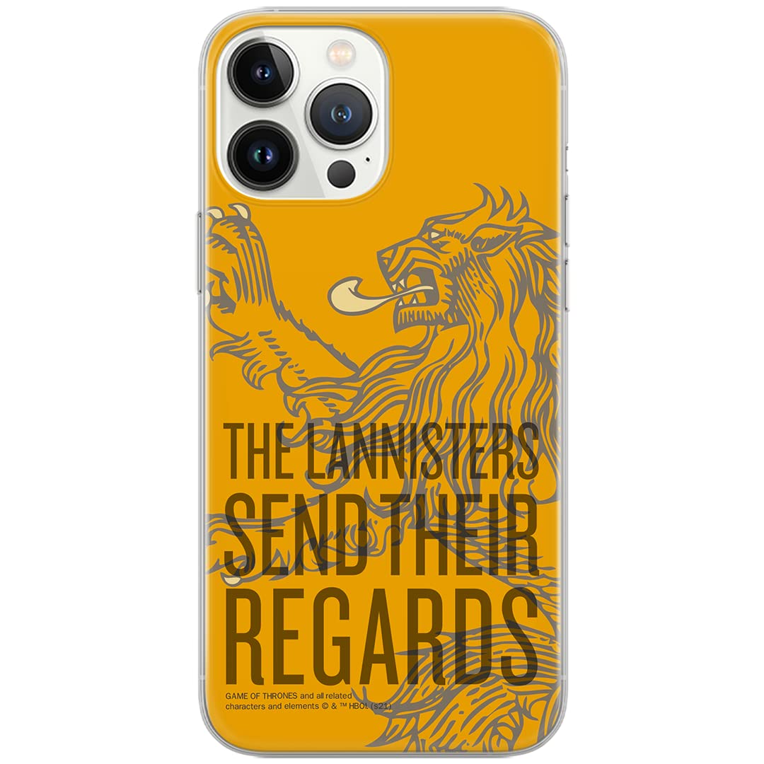 ERT GROUP mobile phone case for Iphone 6 PLUS original and officially Licensed Game of Thrones pattern 014 optimally adapted to the shape of the mobile phone, case made of TPU