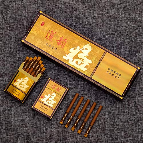 10 Packs Green Tea Jasmine ? Tea Cigarettes ?Fruit Tea Herbal Cigarettes  Menthol Tea Herbal-Cigarettes Tobacco-Free Nicotine-Free Cigarette  Substitutes (10 Packs =200 pcs) (Pu'er Cigar) in Dubai - UAE