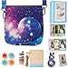 Woodmin Compatible Galaxy 7s PIC-300 Case Accessories Bundle Kit for Fujifilm Instax 7s and Polaroid PIC-300 Camera (Case/Polaroid Album/Instax Photo Frames/Film Stickers/Filters/Selfi-Lens)