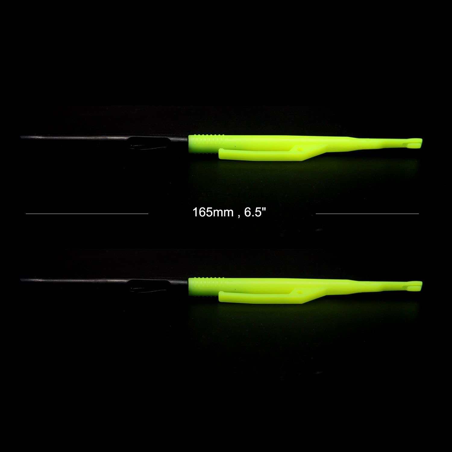 SAMS FISHING 2Pcs x Plastic Hook Set Hook Remover, Loop Tyer