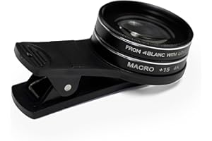 4BLANC® External Macro Lens Kit with Mount for Any Smartphone
