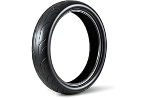 Motorcycle Tire 120/70-17 Tubeless 4PR 58S, Street Tire for Sport & Street Bike, Enhanced Grip & Handling, Fits 17" Rims