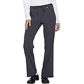 Dickies Womens Mid Rise Drawstring Cargo Medical Scrubs Pants, Pewter, XX-Small US