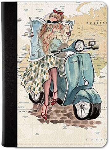 Qrioh Travelling Beauty Travel Passport Holder Wallet