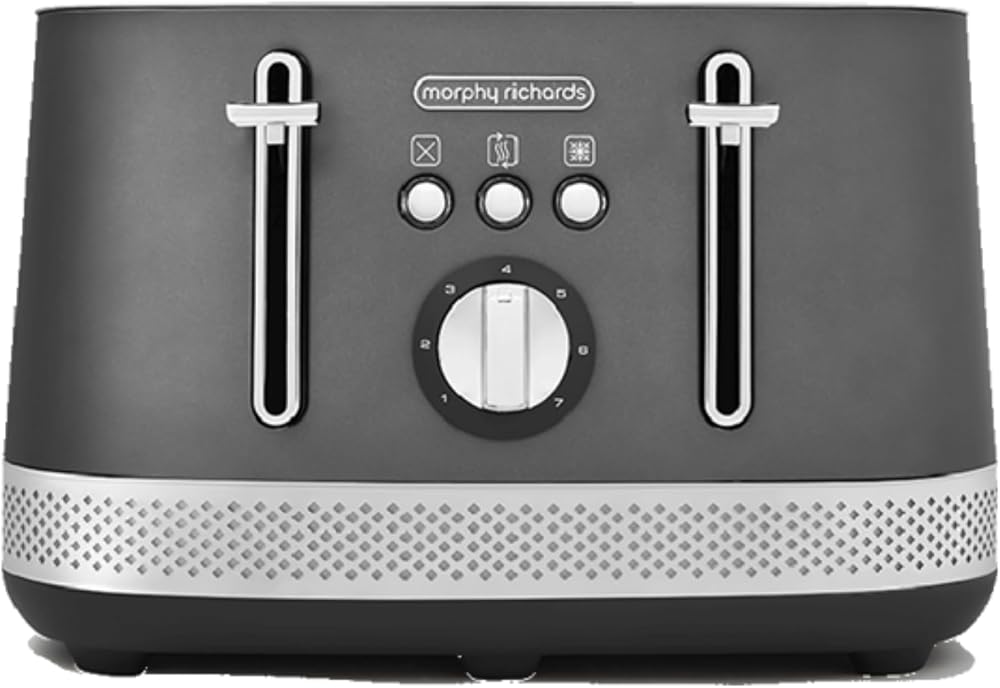 Morphy Richards Illumination 4 Slice Toaster 7 Browning Settings 1500W