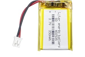 Liter energybattery 3.7V Lipo Battery 350mAh Rechargeable Lithium ion Polymer Battery 402535 Lithium Polymer ion Battery with JST Connector
