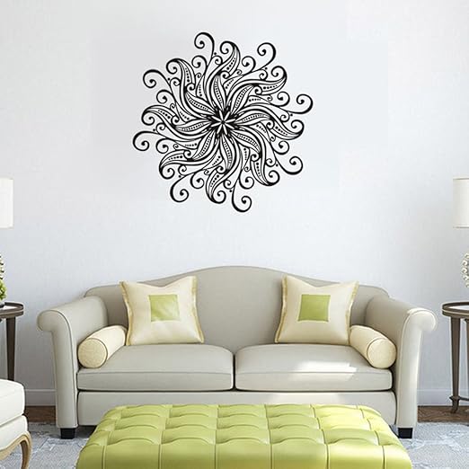 Vinilo Diy Adhesivo De Pared Negro De Gossipboy Patron De