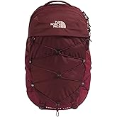 THE NORTH FACE Women's Borealis Luxe Commuter Laptop Backpack, Sumac/Burnt Coral Metallic, One Size