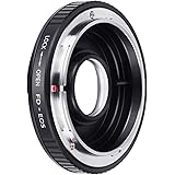 K&F Concept Pro Lens Mount Adapter Compatible for Canon FD FL 35mm SLR Lens to Canon EOS (EF, EF-S) Camera, Compatible with C