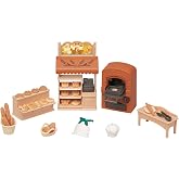 Calico Critters - Bakery Shop Starter Set for Red Roof Cozy Cottage | Open a tiny bakery inside the cottage - counters, treats and accessories that snap fresh story potential into place, Ages 3+