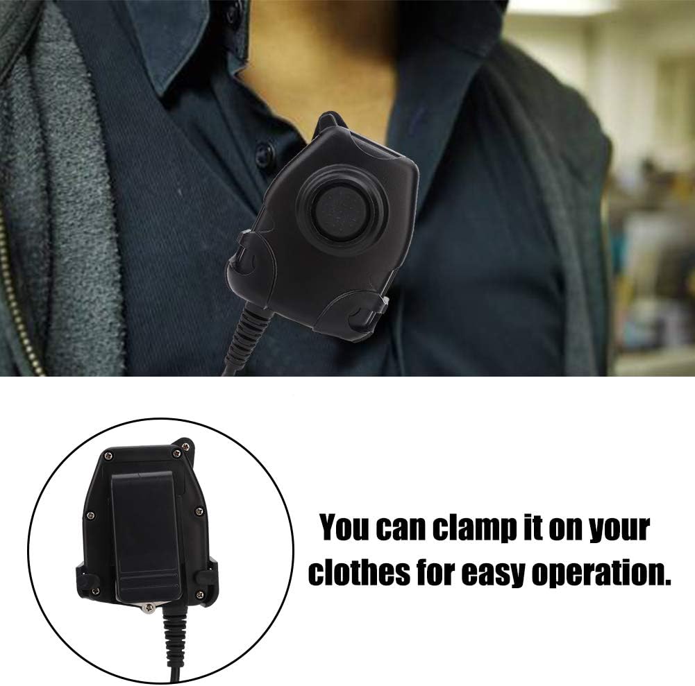 K Head Walkie Talkie Earphone PTT Adapter Head Cable Fits For H-777, R888s Plus, RT-5R,RT-5RV, RT1, RT2 - Image 3