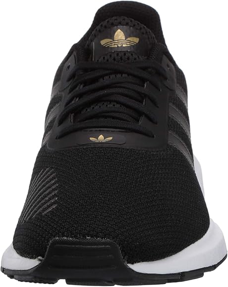 adidas swift run core black & future white womens shoes
