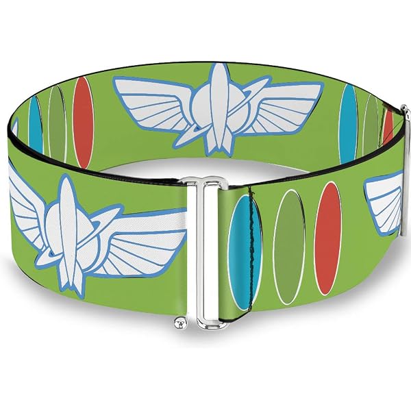 2574 Women\'s Cinch Belt Tink Luxe Sketch Black Neon 23 To 42 Inch Amazon.com: Buckle-Down Women main image 4