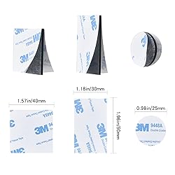 60Pcs Double Sided Foam Tape Strong