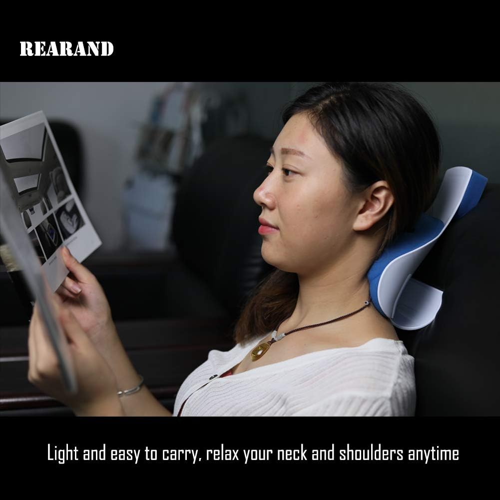 REARAND Neck and Shoulder Relaxer Neck Pain Relief and Neck Support Shoulder Relaxer Massage Traction Pillow Chiropractic Pillow for Pain Relief Management and Cervical Spine Alignment Neck Stretch: Home & Kitchen