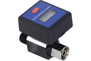 Air Compressor Regulator, 0-160 Psi Range Digital Air Pressure Regulator Airbrush Regulator with LED Display for Automotive a