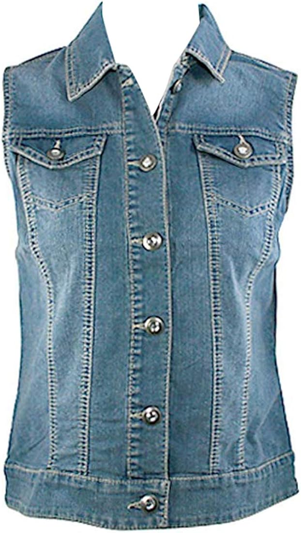 baccini white denim jacket