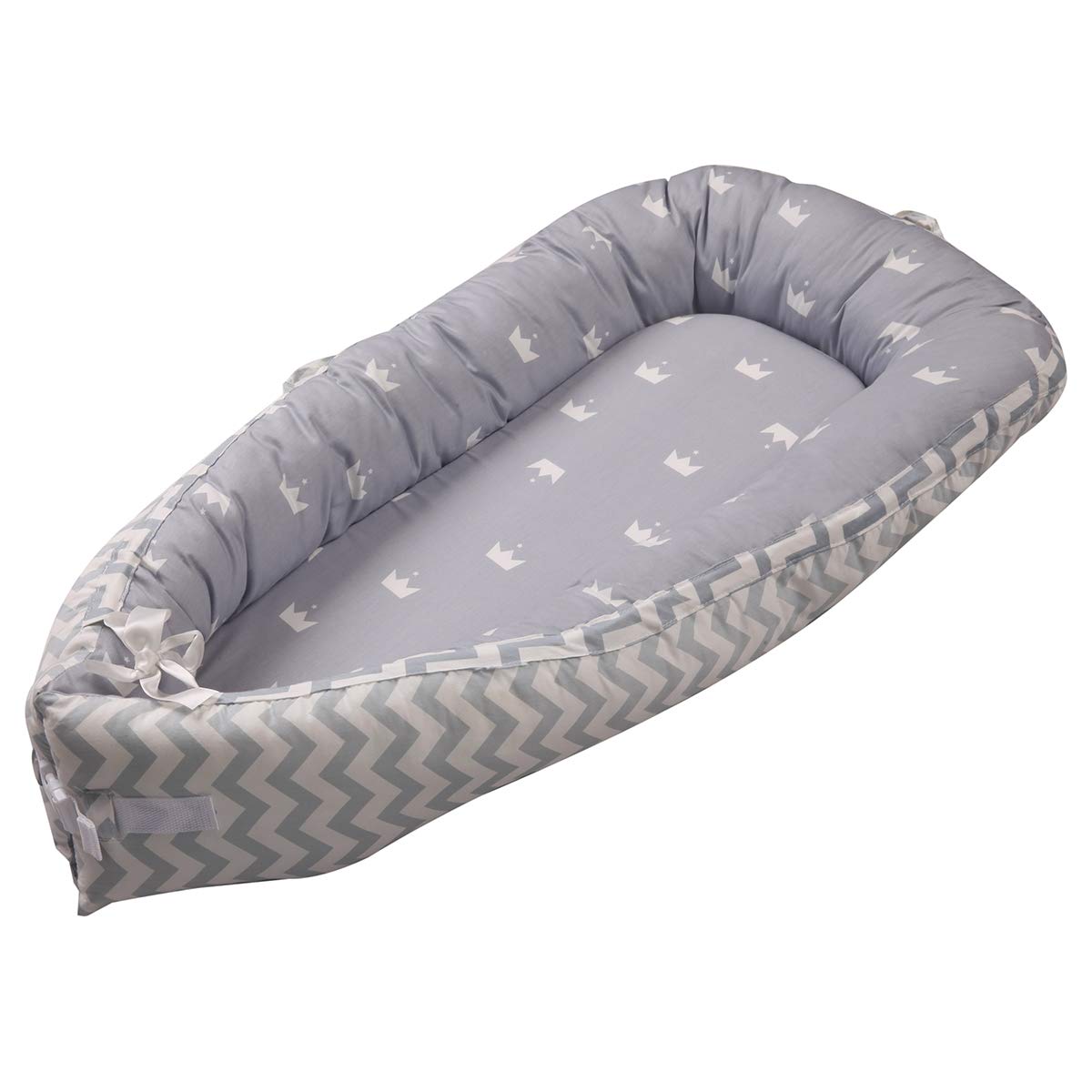 Luchild Multifunctional Baby Nest, Soft Sleeping Cribs Cuddle Pads, 100