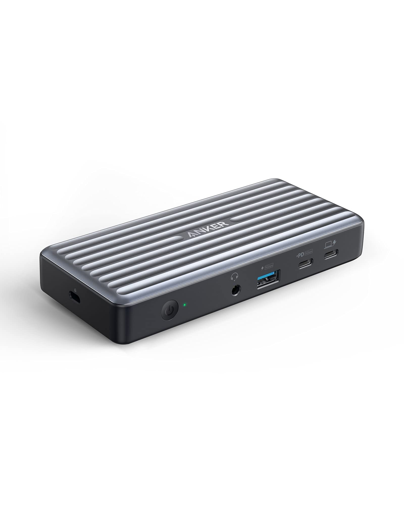 Anker PowerExpand 9-in-1 USB-C PD Dock ドッキングステーション 60W出力 20W USB Power Delivery/4K対応 HDMI ディスプレイAポート 1Gbps イーサネットポート 3.5mmオーディオジャック搭載商品画像