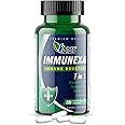 America Medic & Science Immunexa 7 in 1 Immune Support Booster (60 Capsules) with Vitamin A, C, D, Zinc, Echinacea, Elderberry | Adults Immunity Boosting Supplement | Natural, Non-GMO & Gluten-Free