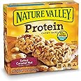 Nature Valley, Protein, Salted Caramel Nut Chewy Bar, 7.1oz Box (Pack of 4)