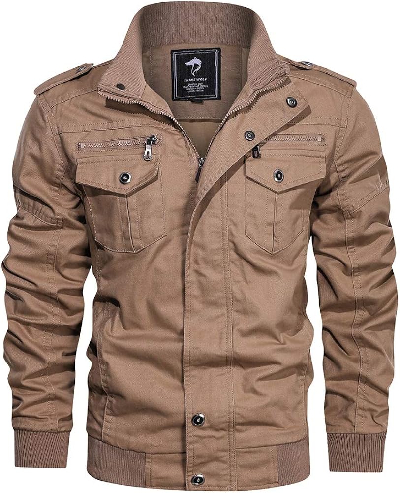 Abrigo cortavientos impermeable para hombre, chaqueta con cremallera y Abrigo cortavientos impermeable para hombre, chaqueta con cremallera y